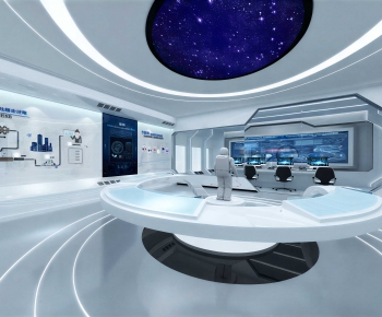 Modern Exhibition Hall-ID:847148902