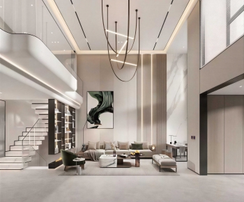 Modern A Living Room-ID:916090011