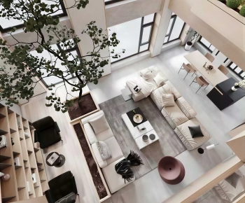 Modern A Living Room-ID:941519024