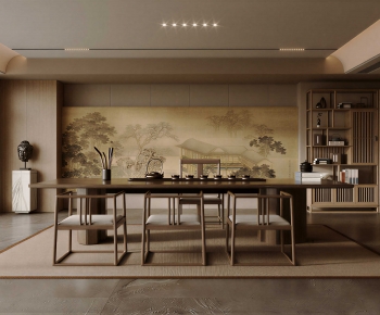 New Chinese Style Tea House-ID:950728894