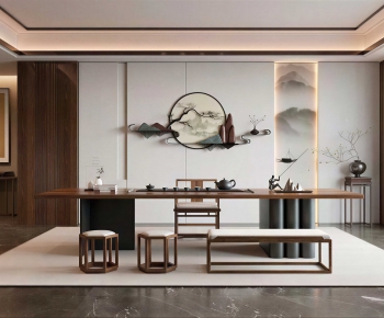 New Chinese Style Tea House-ID:729294062