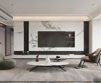 Modern A Living Room-ID:623087883