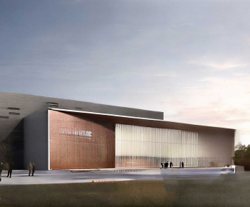 Modern Architecture Of Artistic Style-ID:948290818