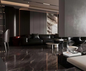 Modern A Living Room-ID:677695045