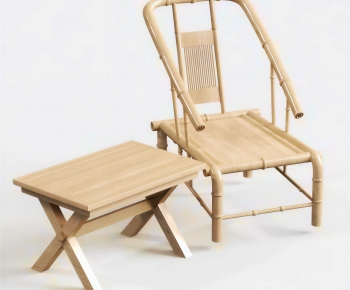 New Chinese Style Lounge Chair-ID:514776953