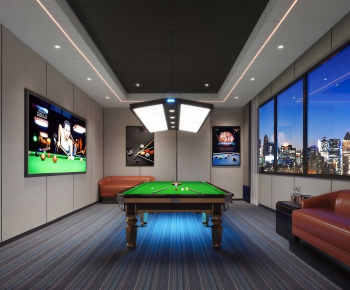 Modern Billiard Room-ID:501167063