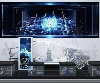 Modern Exhibition Hall-ID:999034883