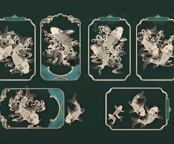 New Chinese Style Wall Decoration-ID:738981968