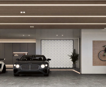 Modern Underground Garage-ID:904469016