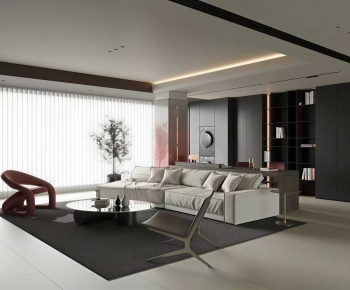 Modern A Living Room-ID:373914968