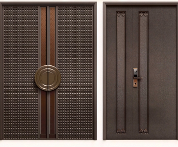 New Chinese Style Double Door-ID:760023123