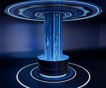 Modern Exhibition Hall-ID:389837984