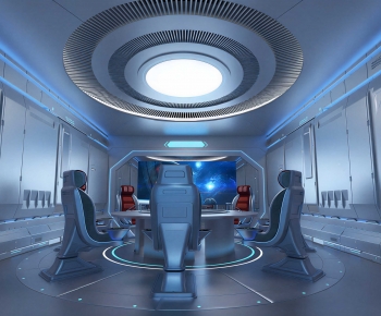 Modern Exhibition Hall-ID:287234071