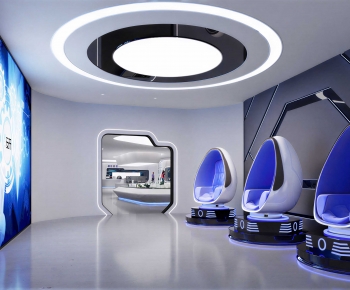 Modern Exhibition Hall-ID:910032993