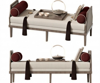 New Chinese Style Bench-ID:886019957