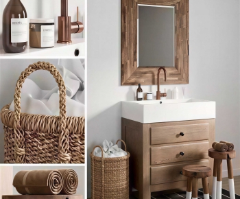 Modern Bathroom Cabinet-ID:995548965