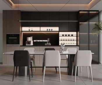 Modern Dining Room-ID:649005899