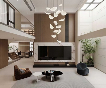 Modern A Living Room-ID:972953086