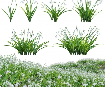 Modern Flowers And Grass-ID:942744028