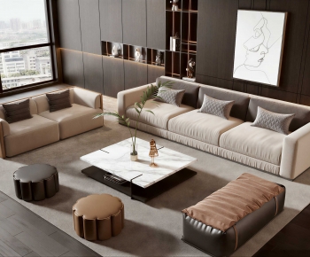 Modern Sofa Combination-ID:783126128
