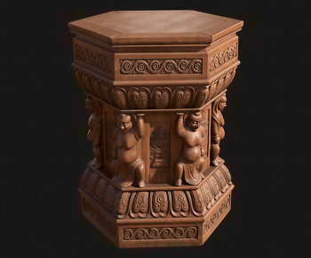 New Chinese Style Stool-ID:695322042