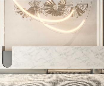 Modern Reception Desk-ID:822376011