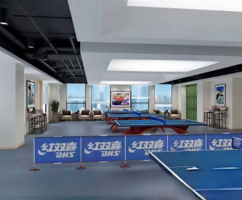 Modern Staff Recreation Room-ID:644732003