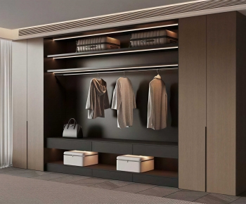 Modern Clothes Storage Area-ID:772444011
