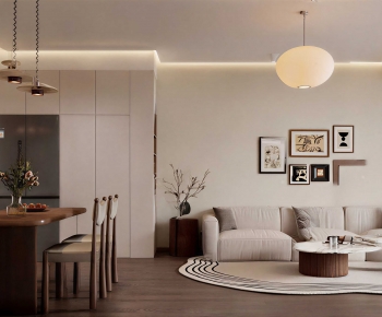 Modern A Living Room-ID:195570954