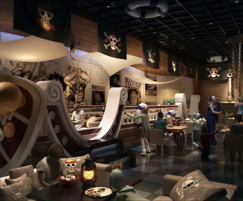 Modern Restaurant-ID:835448036