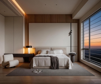 现代意式卧室-3152052