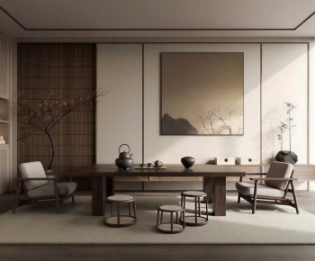 New Chinese Style Tea House-ID:588596117