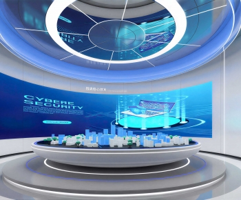 Modern Exhibition Hall-ID:624017005