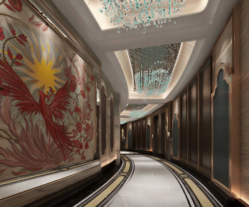 New Chinese Style Corridor-ID:441972973