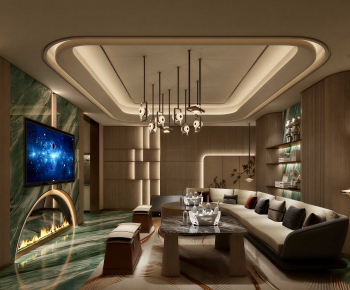 Modern A Living Room-ID:857629867