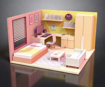 Modern Cartoon House-ID:921190988