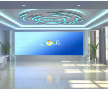 Modern Exhibition Hall-ID:111798058