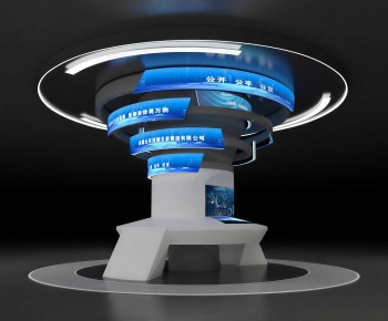 Modern Exhibition Hall-ID:629544022