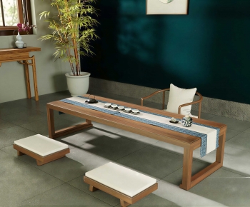 New Chinese Style Tea Tables And Chairs-ID:495847941