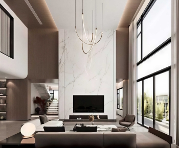 Modern A Living Room-ID:370290323