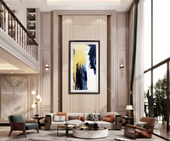 Modern A Living Room-ID:564342025