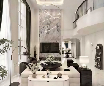 Modern A Living Room-ID:292201043