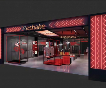 Industrial Style Clothing Store-ID:381310941