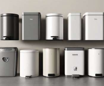 Modern Trash Can-ID:650429969