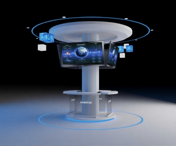 Modern Exhibition Hall-ID:819850012