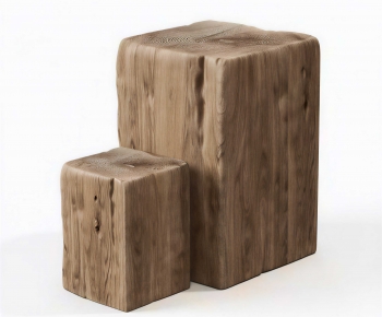 Wabi-sabi Style Stool-ID:303364047