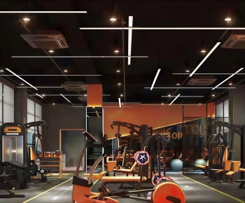 Industrial Style Gym-ID:813801058