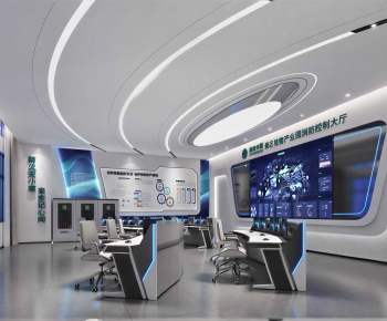 Modern Exhibition Hall-ID:839483989