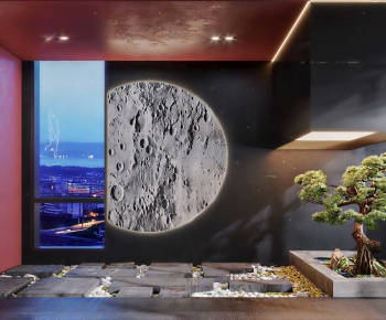 New Chinese Style Plant Landscaping-ID:250871909