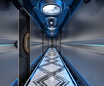 Modern Exhibition Hall-ID:173213015